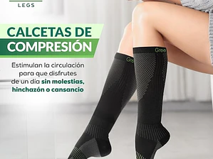 Medias de Compresión Green Marvel Legs