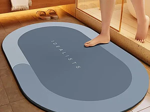 Alfombra de baño secado rapido anti deslizante 