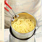 Freidora de Acero Inoxidable con Rejilla de Malla - Diseño Compacto, Duradero y Fácil de Limpiar, Perfecta para Hacer Papas Fritas, Filetes de Pescado y Pollo  - Miniatura 2