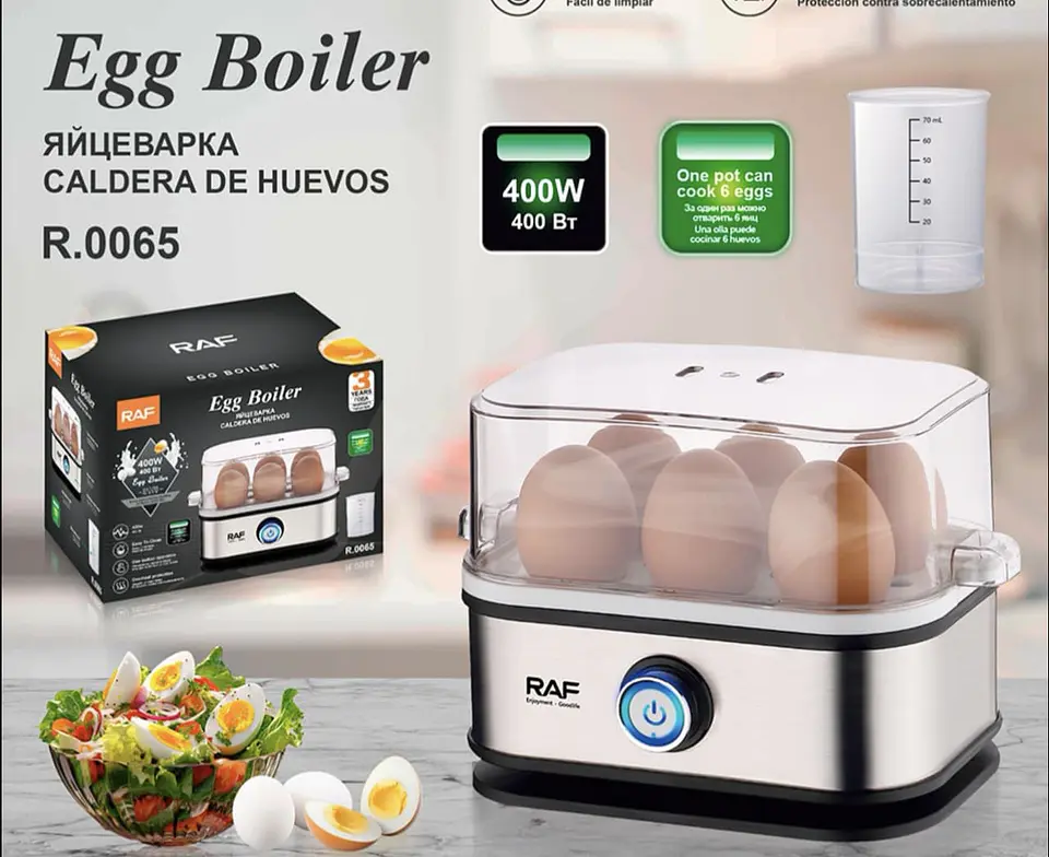 Hervidor de huevos a vapor 1