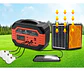 Generador Energia Multiuso Bateria Carga Solar 3 Ampolletas 100w - Miniatura 2