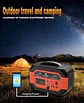 Generador Energia Multiuso Bateria Carga Solar 3 Ampolletas 100w - Miniatura 6
