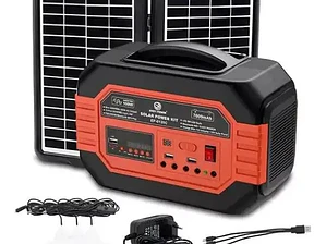 Generador Energia Multiuso Bateria Carga Solar 3 Ampolletas