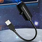 1 pieza Mini Proyector USB de Luna - Miniatura 3