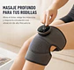 Masajeador de rodilla eléctrico recargable con calefacción y vibración, almohadilla calefactora de rodilla de 5 niveles - Miniatura 1