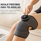 Masajeador de rodilla eléctrico recargable con calefacción y vibración, almohadilla calefactora de rodilla de 5 niveles - Miniatura 1