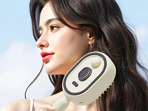 Cepillo De Pelo Eléctrico A Vapor, Peine Eléctrico