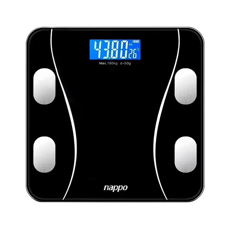 Balanza NAPPO Body Fat Smart con Bluetooth y Display LCD, Soporta hasta 180kg 3