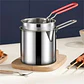 Olla Freidora Compacta Cesta Montable 12 cm Papas Fritas Nuggets Pasta - Miniatura 1