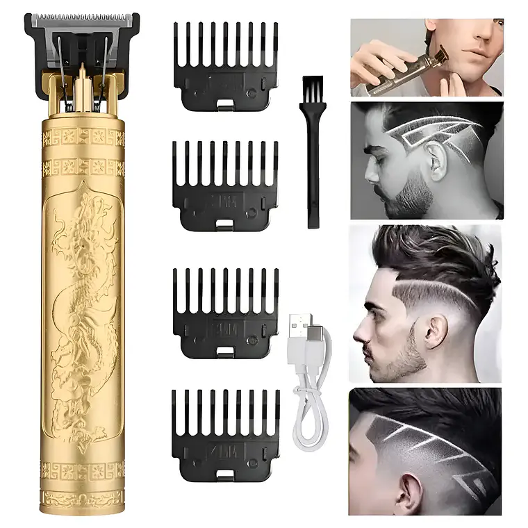 Maquina De Afeitar Eléctrica Cortadora De Pelo Para Hombre 2