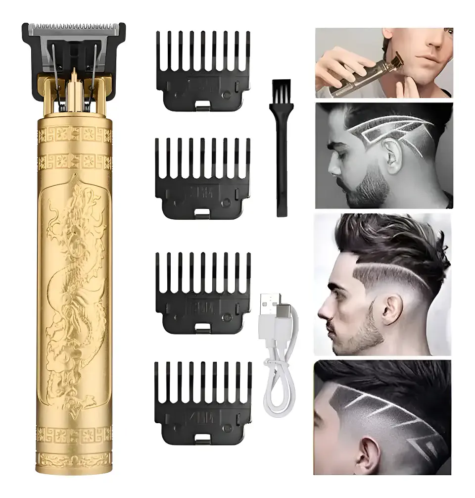 Maquina De Afeitar Eléctrica Cortadora De Pelo Para Hombre 2