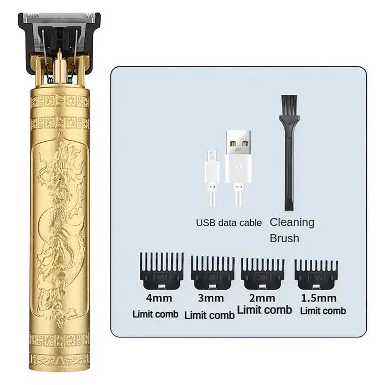 Maquina De Afeitar Eléctrica Cortadora De Pelo Para Hombre 3