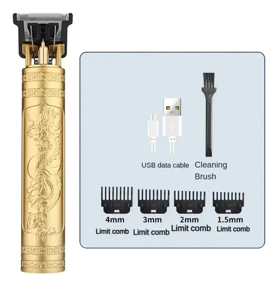 Maquina De Afeitar Eléctrica Cortadora De Pelo Para Hombre 3