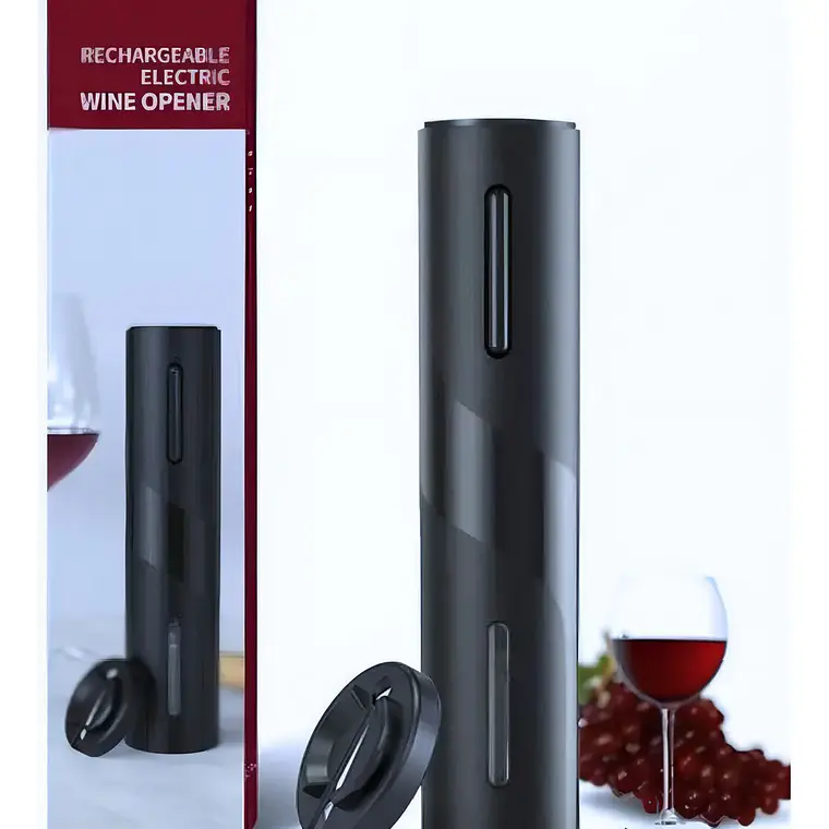 Sacacorchos Eléctrico Usb Con Cortador De Sellos Led Inox Eléctrico Abridor Botellas De Vino Sacacorchos Conteleria 1