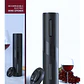 Sacacorchos Eléctrico Usb Con Cortador De Sellos Led Inox Eléctrico Abridor Botellas De Vino Sacacorchos Conteleria - Miniatura 1