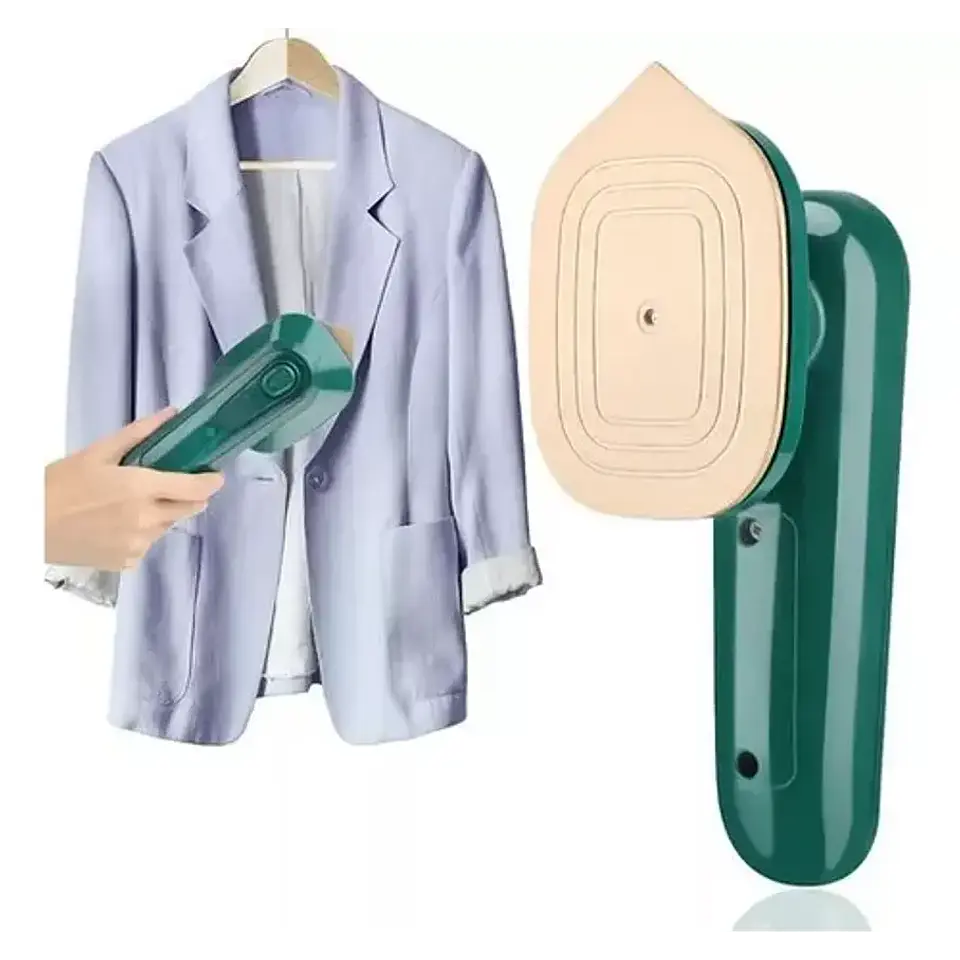 Mini Plancha Pro A Vapor Plancha Vertical Y Horizontal 220v Color Verde 1