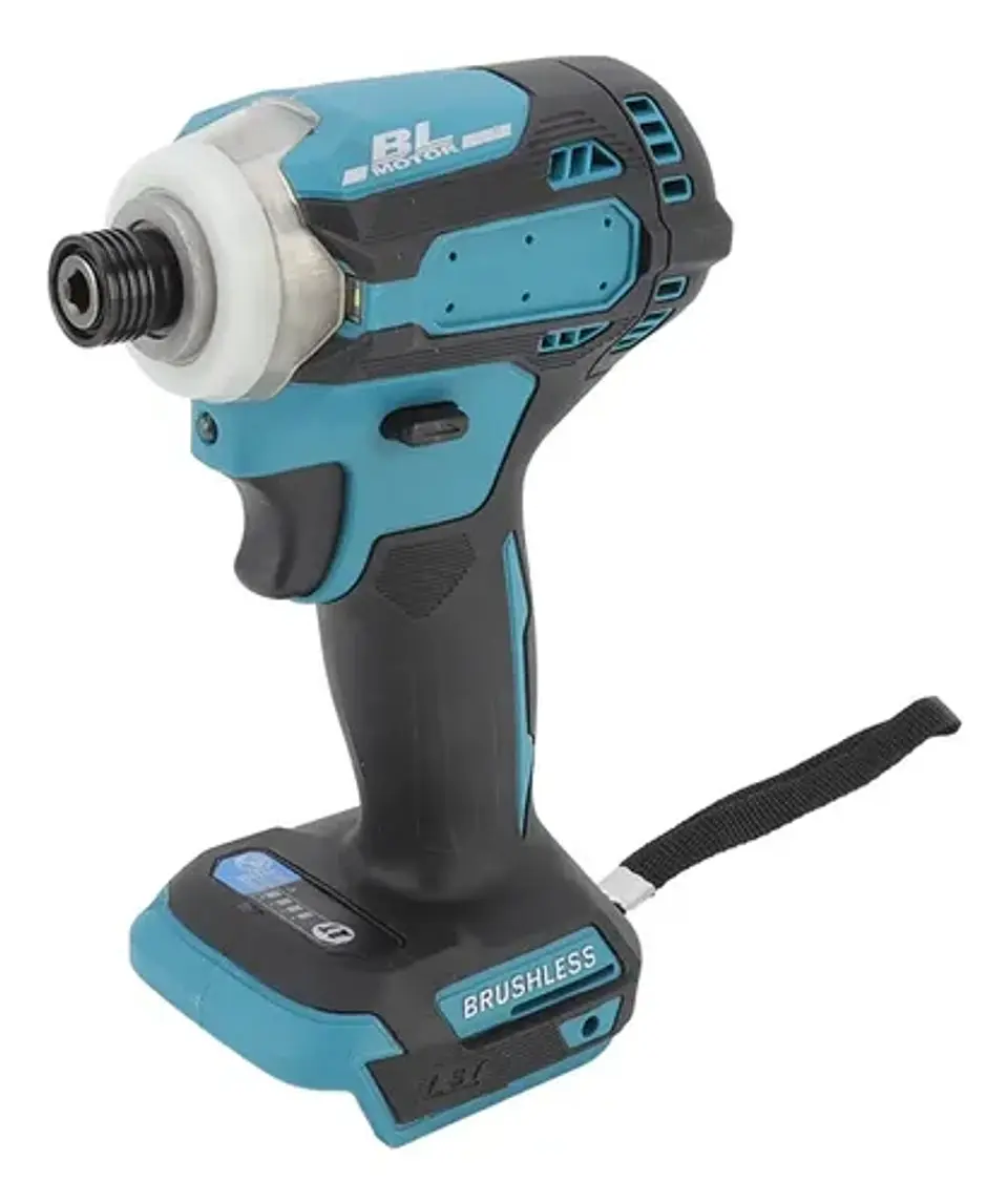 Llave Impacto Inalambrico 2 Baterias Brocas Desatornillador 4