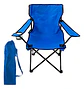 Silla Plegable Haiton 80x76cm Azul Para Playa Camping Con Bolso - Miniatura 2
