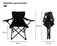 Silla Plegable Y Portátil Para Campamento Playa - Miniatura 2