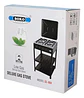 Cocina Encimera A Gas 4 Quemadores Con Repisas Color Negro - Miniatura 2