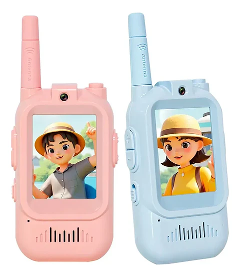 Kit Radios Walkie Talkies Para Niños Videollamada Camara