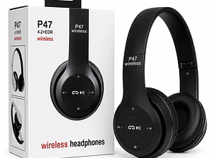 Audífonos Bluetooth P47 Inalámbricos Wireless FM Micro SD
