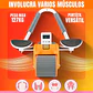 Rueda Abdominal Gym -Rodillo Con Timer Digital y Apoyo Codos Naranja - Miniatura 1