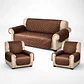 Pack Funda Para Sofa 3 Cuerpos + Fundas Protector 2 Cuerpos - Miniatura 1