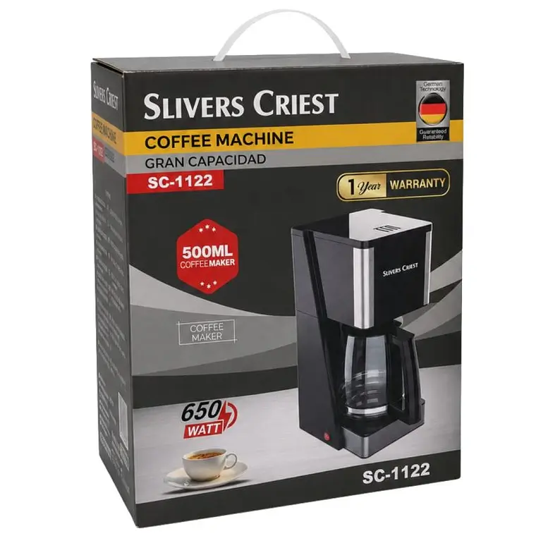 Cafetera de Goteo Silver Criest de 500 Ml. 1