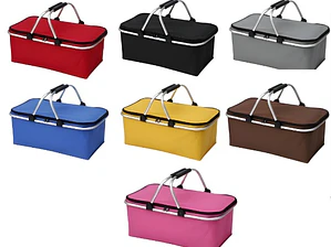Canastas de Camping Térmicas Plegables Variedad de Colores