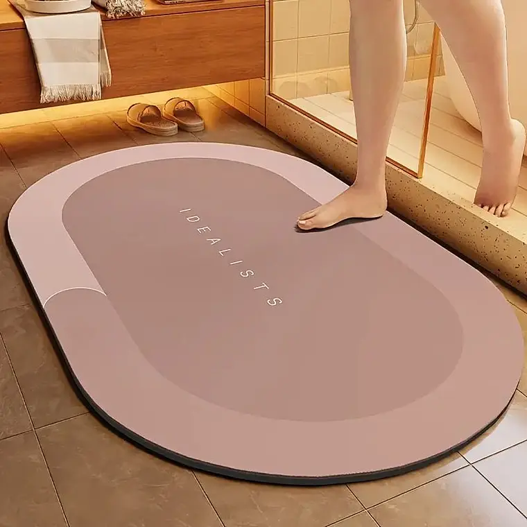 Alfombra de baño secado rapido anti deslizante - Tapete de baño 2