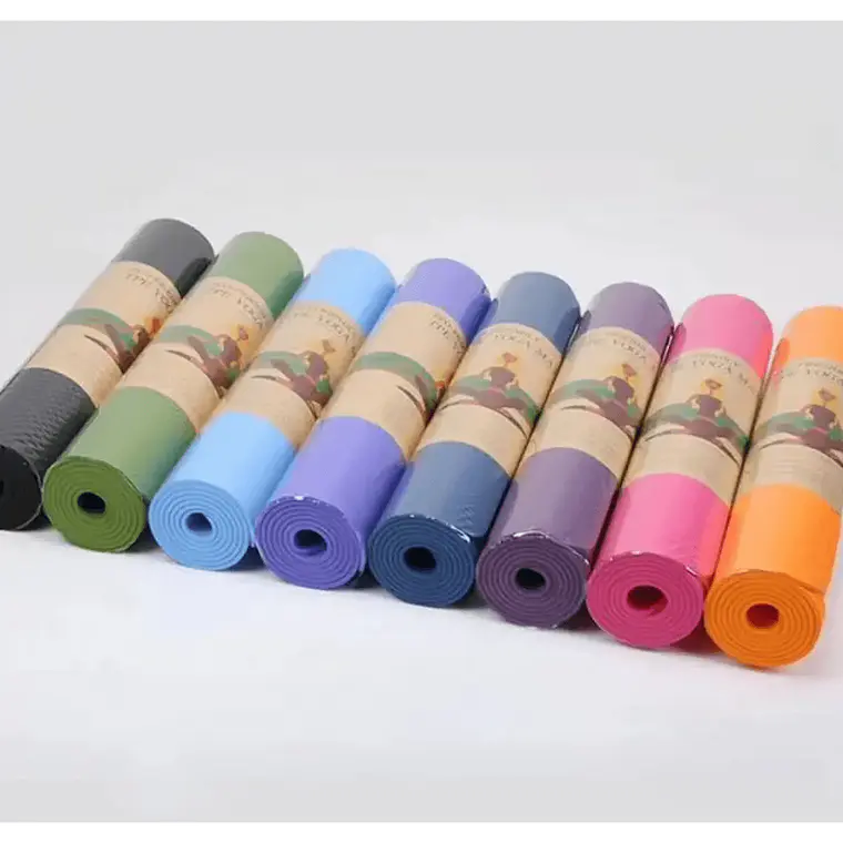 Mat De Yoga Tpe Ecológico Antideslizante Colchoneta 2