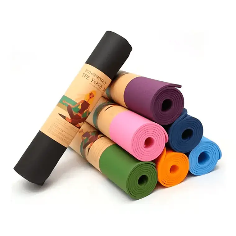 Mat De Yoga Tpe Ecológico Antideslizante Colchoneta 1