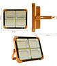 Lámpara Solar Led Recargable Para Camping Y Emergencias - Miniatura 2