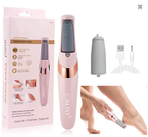 Exfoliadores y limas electrónicas para manicura y pedicura Electric Pedi Removedor Dureza