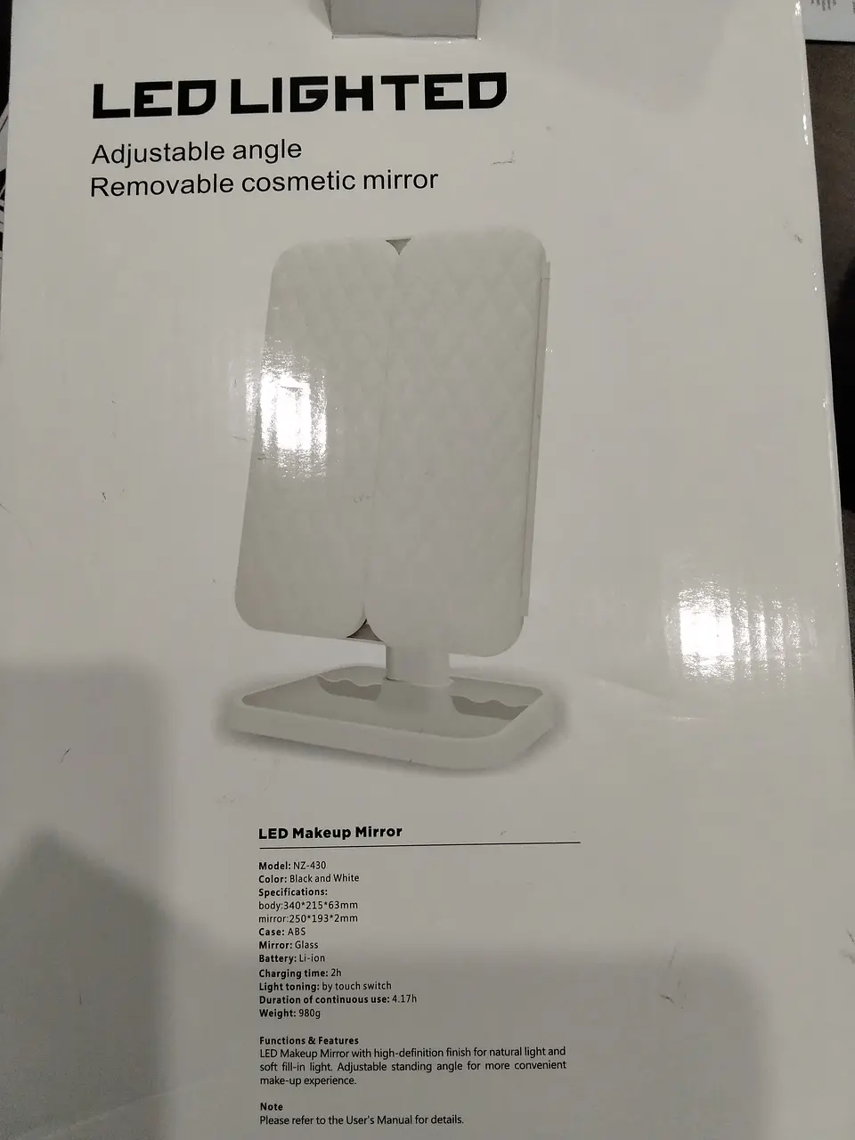 espejo led  1