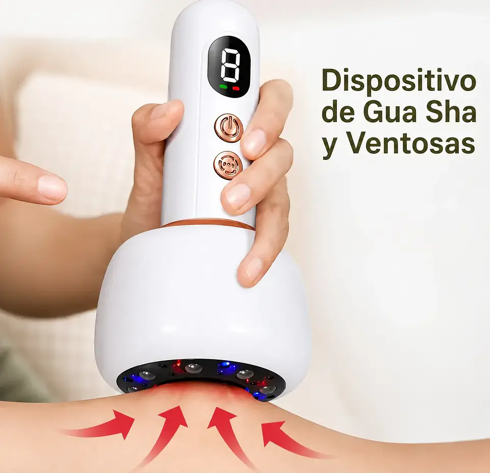 Ventosa Masajeador Inalámbrico Corporal Drenaje 1