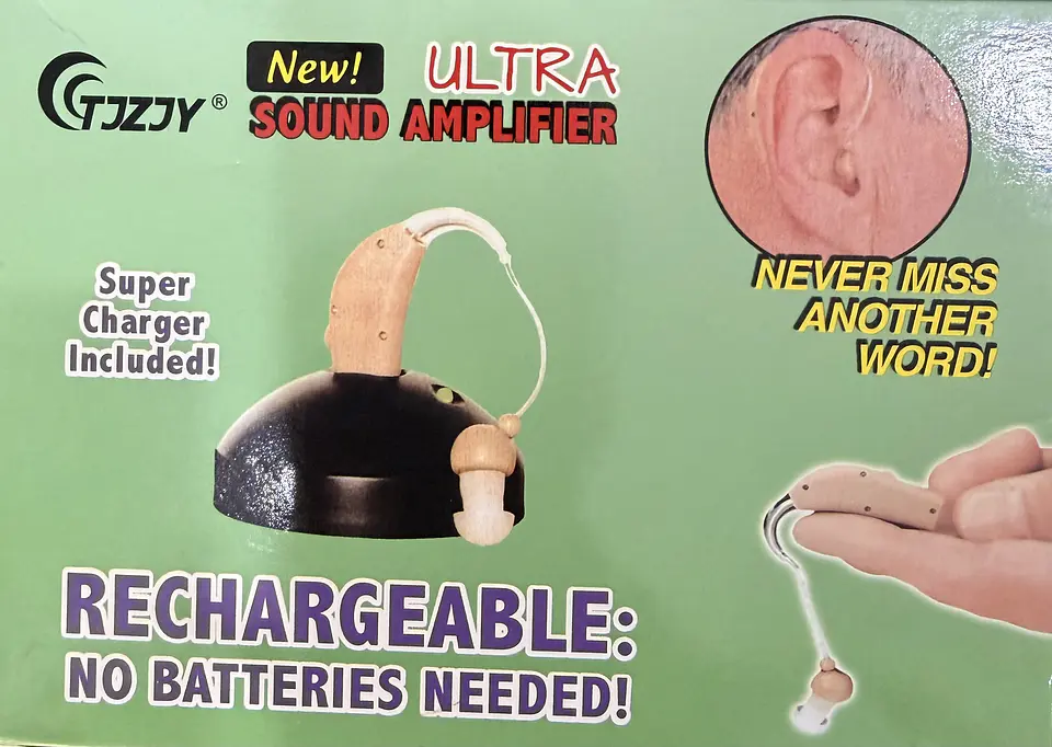AUDÍFONO DE SORDERA RECARCABLE 1