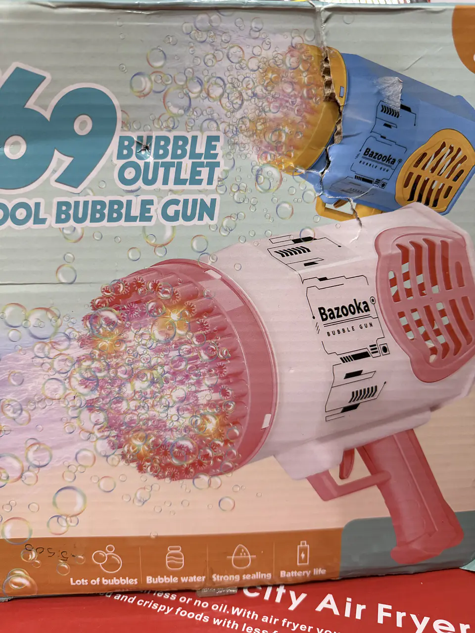 Pistola de Burbujas grande  1
