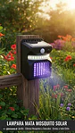Lámpara Solar Mata Mosquitos Zancudos Moscas Luz LED Movimiento - Miniatura 1