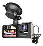 Cámara Para Auto Hd 1080p+wifi Accesorio Dashcamera 3 Cámara - Miniatura 2