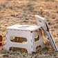 Taburete Plegable MTM Celeste 100 KgAntideslizante Multifuncional - Miniatura 3