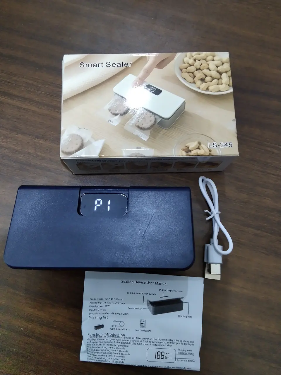 Sellador al vacío mini Smart  2