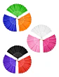 Abanico Plástico Liso Colores Surtidos 12 Unidades Multiuso - Miniatura 2