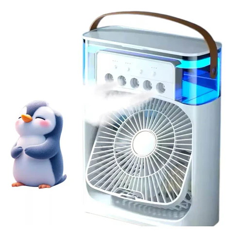 Ventilador Humificador Usb Dormitorio Oficina Aire Frio 13.5