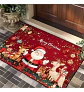 Alfombra Tapete Pasillera Decorativa De Navidad 40x60cm - Miniatura 1