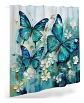Juego De Baño Set De 4 Piezas Alfombras Cortinas Accesorios - Miniatura 1