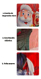 Funda Navidad Para Puerta Decoración Varios Modelos - Miniatura 2