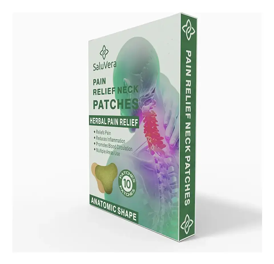10 Parches Para Dolor Cervical / Muscular. Forma Anatomica 3