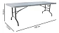 Mesa Plegable Blanca 180 Cm - Miniatura 4